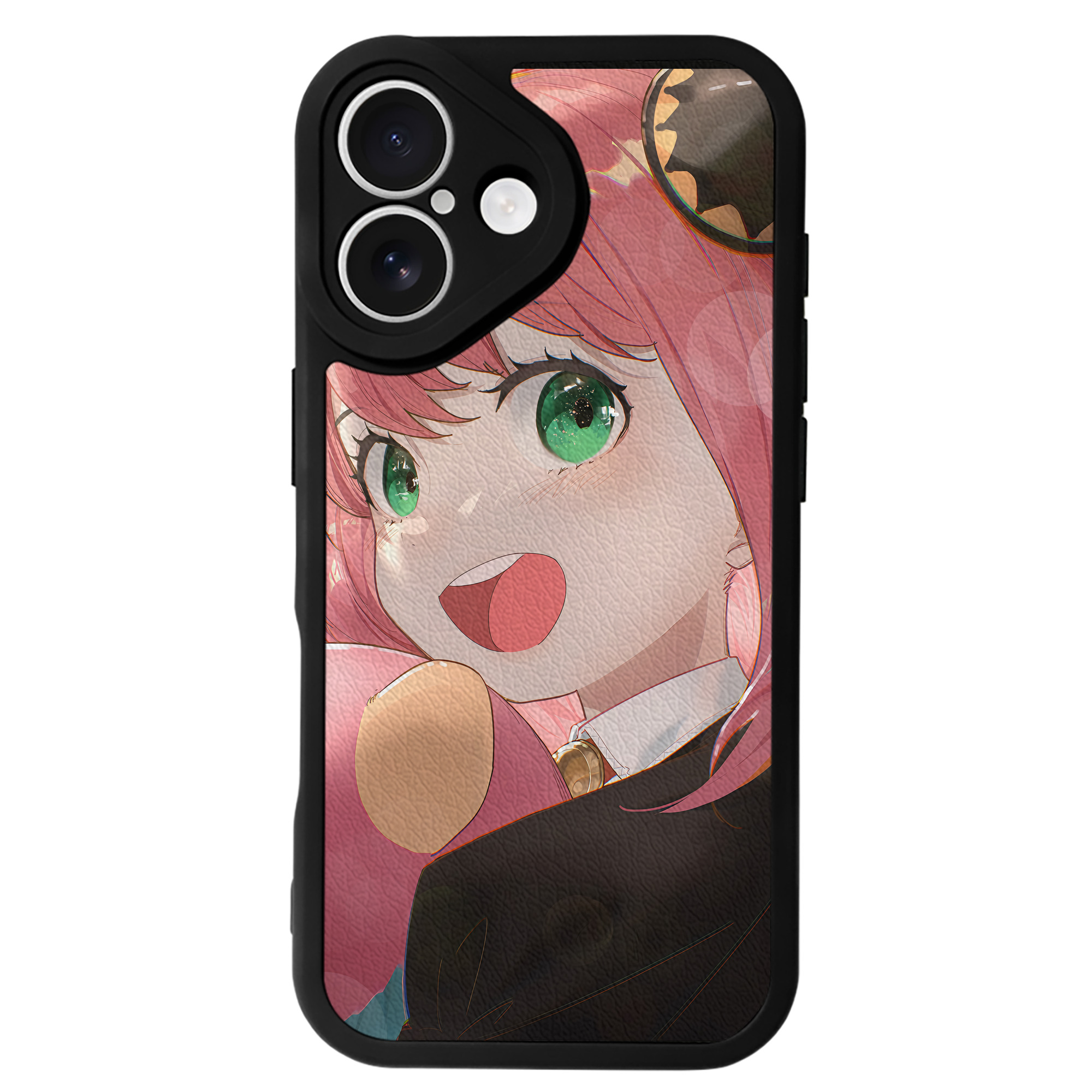 （画像用） SPY×FAMILY间谍家家酒 【iPhone 16シリーズ対応】シリコンスマホケース（レザー調） 材質：シリコン
